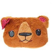 Fluffy Brown Bear Cushion
