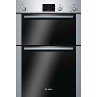 BOSCH Serie 6 HBM13B251B Electric Double Oven - Brushed Steel, Brushed Steel