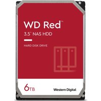 WD Red 3.5" Internal Network Hard Drive - 6 TB, Red
