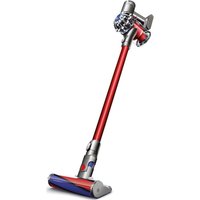 DYSON V6 Total Clean Cordless Vacuum Cleaner - Nickel & Red, Red