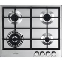 KENWOOD KHG603SS Gas Hob - Stainless Steel, Stainless Steel