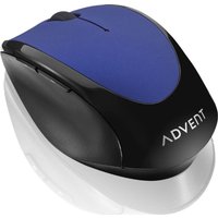 ADVENT AMWLBL15 Wireless Optical Mouse - Blue, Blue