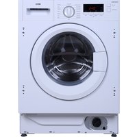 LOGIK LIW814W15 Integrated Washing Machine - White, White