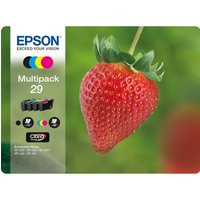 EPSON Strawberry 29 Cyan, Magenta, Yellow & Black Ink Cartridges - Multipack, Cyan