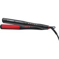 BOSCH ClassicCoiffeur PHS7961GB Hair Straighteners - Black & Red, Black