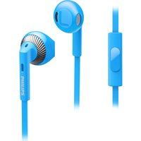 PHILIPS SHE3205BL/00 Headphones - Blue, Blue