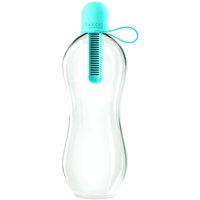 BOBBLE 1l Water Bottle - Sky Blue & Transparent, Blue