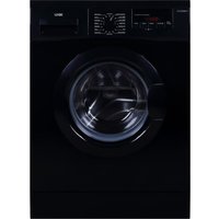 LOGIK L612WMB17 6 Kg 1200 Spin Washing Machine - Black, Black