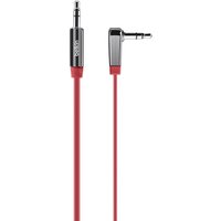 BELKIN AV10128cw03-RED 3.5 Mm AUX Cable - 0.9 M, Red