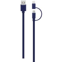 IWANTIT USB To Micro USB Cable With Lightning Adapter - 2 M