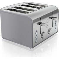 SWAN Retro ST17010GRN 4-Slice Toaster - Grey, Grey
