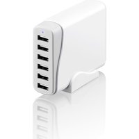 SANDSTROM SMA6WH17 8A 6-ports USB Charger - 1 M