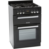 MONTPELLIER RMC60DFK 60 Cm Dual Fuel Cooker - Black & Stainless Steel, Stainless Steel