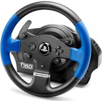 THRUSTMASTER TS150 RS PlayStation & PC Gaming Wheel - Black, Black