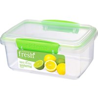 SISTEMA Fresh Rectangular 1 Litre Container - Green, Green