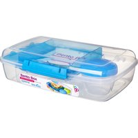SISTEMA Bento Rectangular 1.7 Litre Lunch Box - Clear