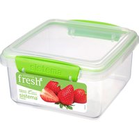SISTEMA Lunch Plus Fresh 1.2 Litre Container - Green, Green