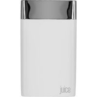 JUICE Long Weekender Portable Power Bank - White, White