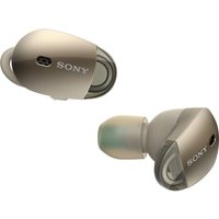 SONY WF1000X Wireless Bluetooth Noise-Cancelling Headphones - Gold, Gold