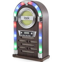 ITEK Jukebox I60018CD Wireless Hi-Fi System - Wood Finish