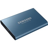SAMSUNG T5 External SSD - 500 GB, Blue, Blue