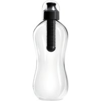 BOBBLE 550 Ml Water Bottle - Black & Transparent, Black