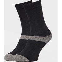 Peter Storm Unisex Multiactive Coolmax Liner Socks - 2 Pack, Black
