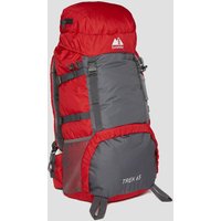 Eurohike Trek 65L Backpack, Red