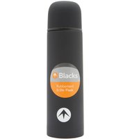 Blacks 0.5L Flask Rubberised, Black