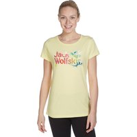 Jack Wolfskin Women's Sunbury T-Shirt, Yellow