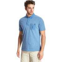 Brasher Men's Robinson Stripe Polo Shirt, Blue