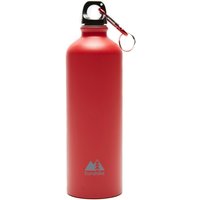 Eurohike Aqua 0.75L Aluminium Bottle, Red