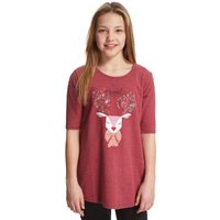 Animal Girls' Dotty Doe T-Shirt, Red