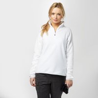 Berghaus Women's Hartsop Half-Zip Micro Fleece, White
