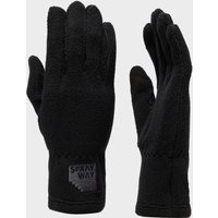 Sprayway Women's Touchscreen Fleece Gloves, Black