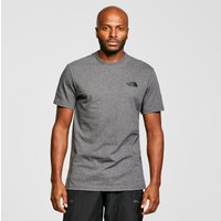 The North Face Men's Short Sleeve Simple Dome T-Shirt, Grey
