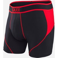 Saxx Men's Kinetic Boxer Short, Black