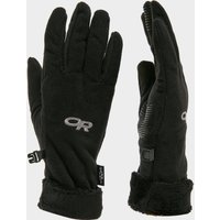 Outdoor Research Women's Fuzzy Sensor Gloves, Black