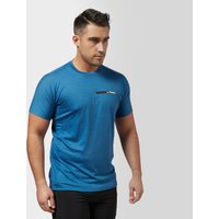 Adidas Men's Agravic Terrex T-Shirt, Mid Blue
