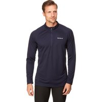 Peter Storm Men's Tech Long Sleeve Zip T-Shirt - Navy, Navy