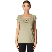 One Earth Women's Cut-Out T-Shirt - Stone, Stone