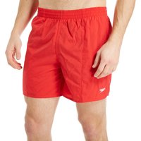Speedo Men's Solid Swimming Shorts - Red, Red