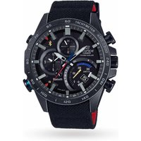 Casio Men's Edifice Eqb-500 Scuderia Toro Rosso Black Limited Edition Alarm Chronograph Solar Powered Watch