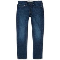 Blue Stone Washed Straight Leg Jeans New Look