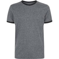 Light Grey Marl Ringer T-Shirt New Look
