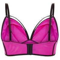 Curves Pink Strappy Bralet New Look