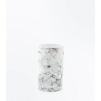 White Marble Pot New Look