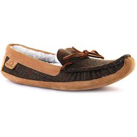 Chatham Thistle Lined Tweed Slipper