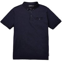 French Connection Printed Placket Polo
