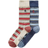 Original Penguin Pack Of 2 Stripe Socks